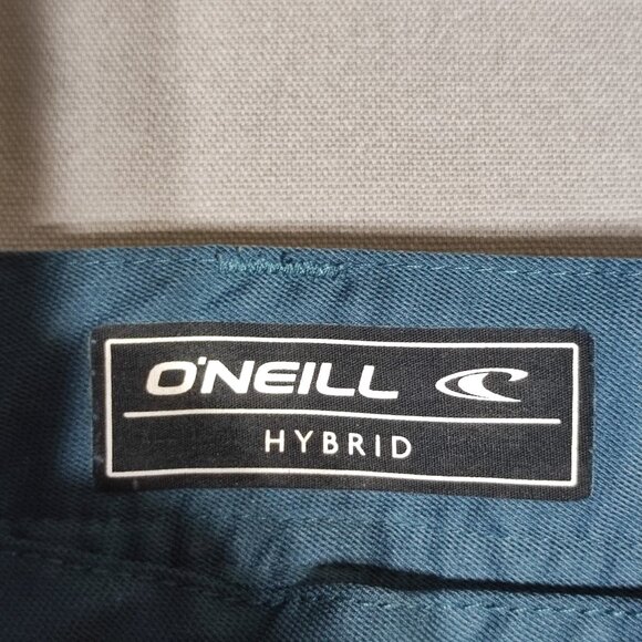 O'Neill Hybrid pants men's size 32 petroleum blue colour modern fit straight leg - Picture 6 of 13
